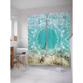 Штора-занавеска для ванной JOYARTY