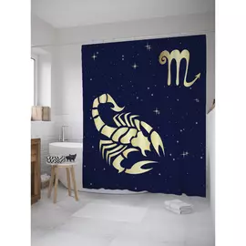 Штора-занавеска для ванной JOYARTY