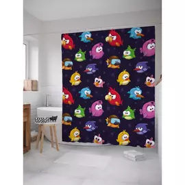 Штора-занавеска для ванной JOYARTY