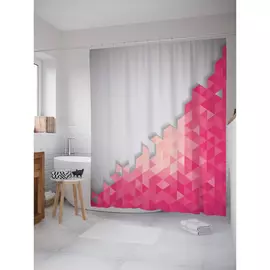 Штора-занавеска для ванной JOYARTY