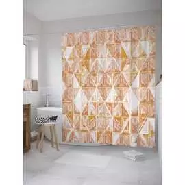 Штора-занавеска для ванной JOYARTY