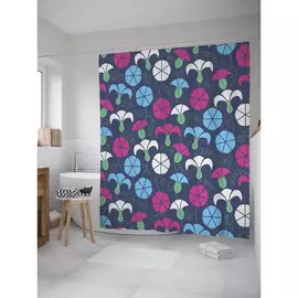 Штора-занавеска для ванной JOYARTY