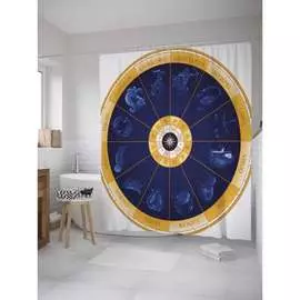 Штора-занавеска для ванной JOYARTY