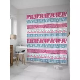 Штора-занавеска для ванной JOYARTY