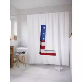 Штора-занавеска для ванной JOYARTY