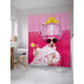 Штора-занавеска для ванной JOYARTY