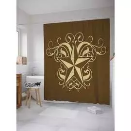 Штора-занавеска для ванной JOYARTY