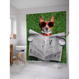 Штора-занавеска для ванной JOYARTY