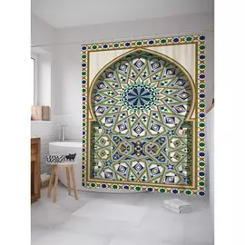 Штора-занавеска для ванной JOYARTY