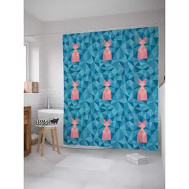 Штора-занавеска для ванной JOYARTY