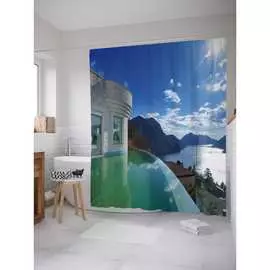 Штора-занавеска для ванной JOYARTY