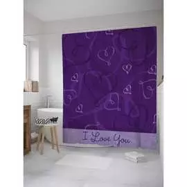 Штора-занавеска для ванной JOYARTY