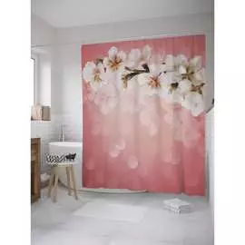 Штора-занавеска для ванной JOYARTY