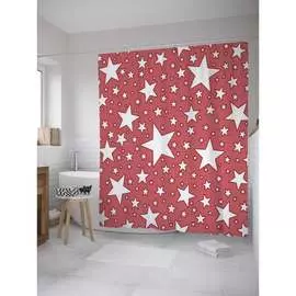 Штора-занавеска для ванной JOYARTY