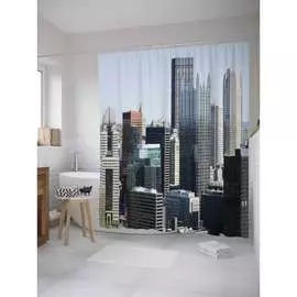 Штора-занавеска для ванной JOYARTY