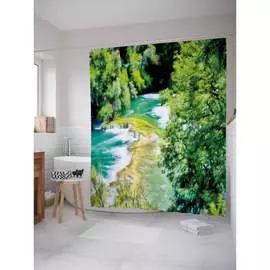 Штора-занавеска для ванной JOYARTY