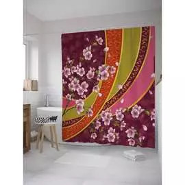 Штора-занавеска для ванной JOYARTY