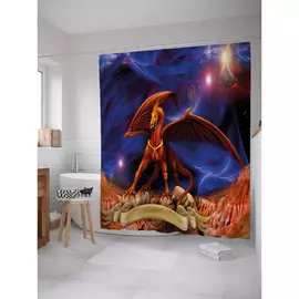 Штора-занавеска для ванной JOYARTY