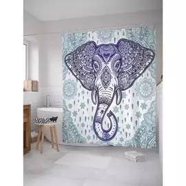 Штора-занавеска для ванной JOYARTY