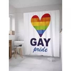 Штора-занавеска для ванной JOYARTY