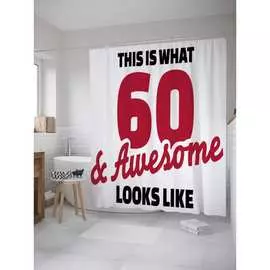 Штора-занавеска для ванной JOYARTY