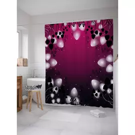 Штора-занавеска для ванной JOYARTY