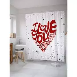 Штора-занавеска для ванной JOYARTY