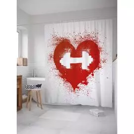 Штора-занавеска для ванной JOYARTY