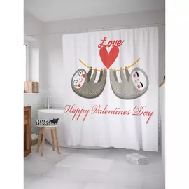 Штора-занавеска для ванной JOYARTY