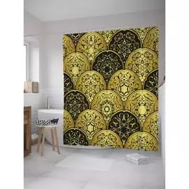 Штора-занавеска для ванной JOYARTY