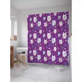 Штора-занавеска для ванной JOYARTY