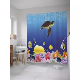 Штора-занавеска для ванной JOYARTY