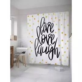 Штора-занавеска для ванной JOYARTY