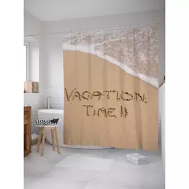 Штора-занавеска для ванной JOYARTY