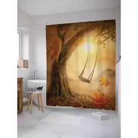 Штора-занавеска для ванной JOYARTY