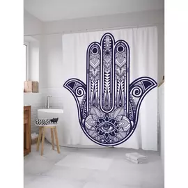 Штора-занавеска для ванной JOYARTY