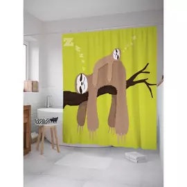 Штора-занавеска для ванной JOYARTY