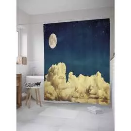 Штора-занавеска для ванной JOYARTY