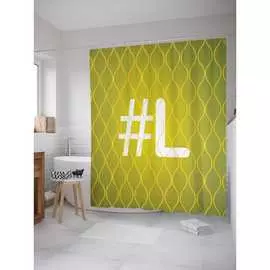 Штора-занавеска для ванной JOYARTY