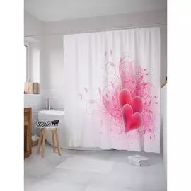 Штора-занавеска для ванной JOYARTY
