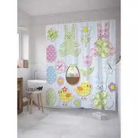 Штора-занавеска для ванной JOYARTY