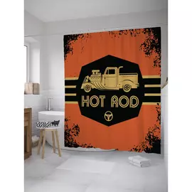 Штора-занавеска для ванной JOYARTY