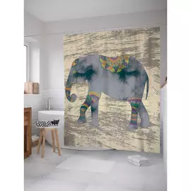 Штора-занавеска для ванной JOYARTY