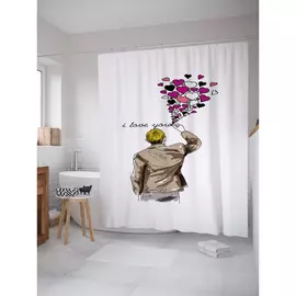 Штора-занавеска для ванной JOYARTY