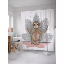 Штора-занавеска для ванной JOYARTY