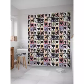 Штора-занавеска для ванной JOYARTY