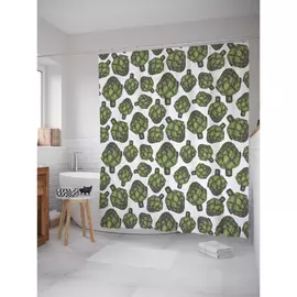 Штора-занавеска для ванной JOYARTY