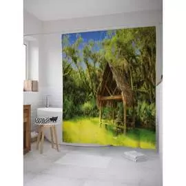 Штора-занавеска для ванной JOYARTY