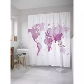 Штора-занавеска для ванной JOYARTY