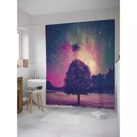 Штора-занавеска для ванной JOYARTY